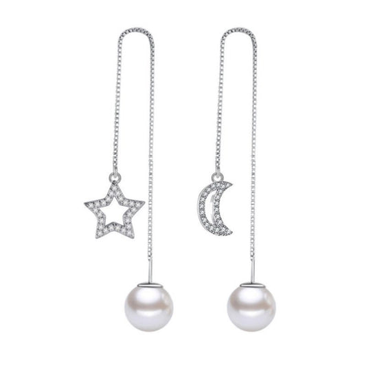 Earrings - Star & Moon II