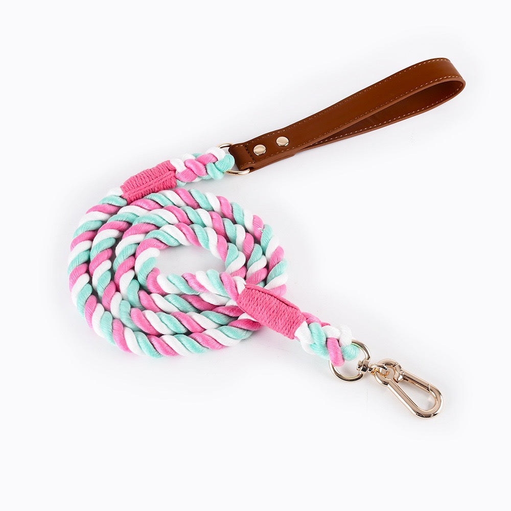 Cotton Candy | Leash - Cherry Blossom