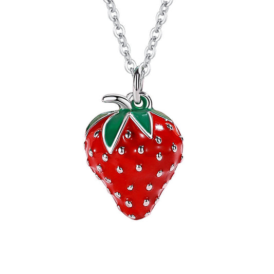 Necklace - Strawberry